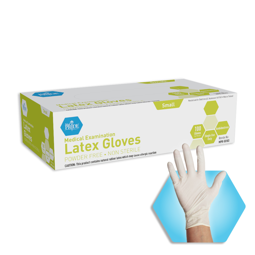Latex Gloves - Examination - MedPride