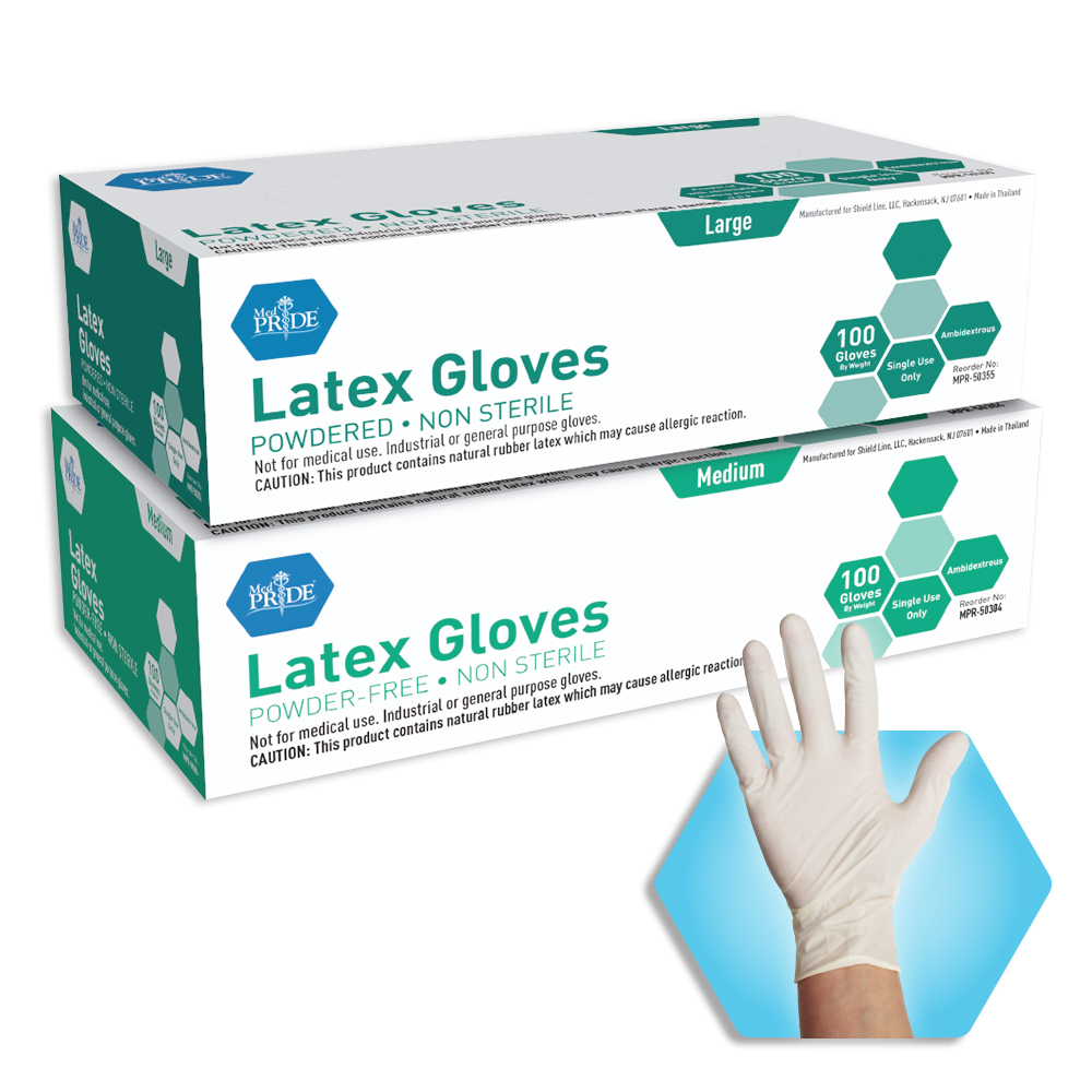 Latex Gloves - MedPride
